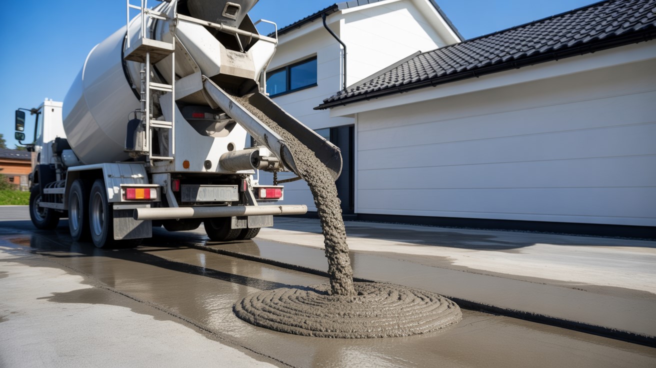 betonglagning av golv vaggar tata bergs sprickor