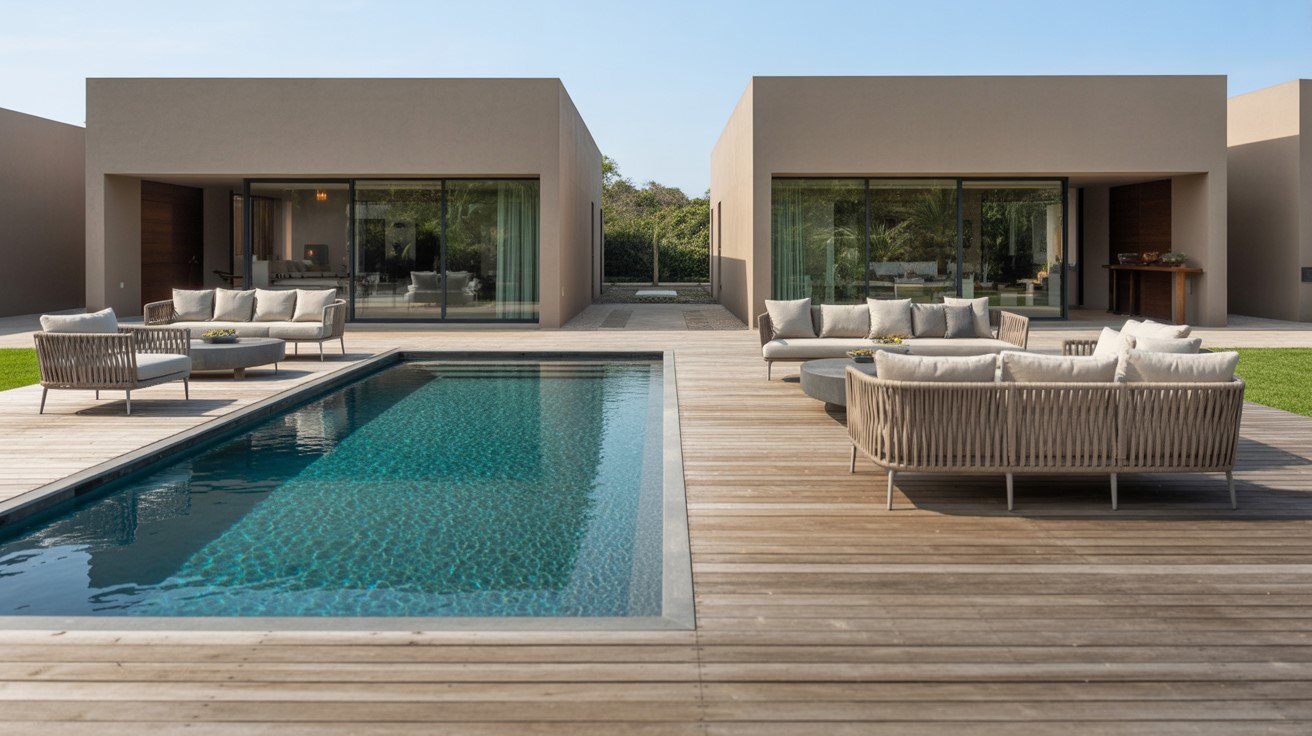 bygga pool